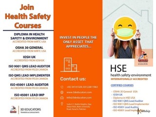 Diploma In Health Safety Environment USA Accredited. This “Diploma in Health Safety & Environment” training