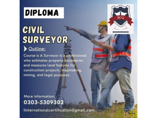 Land Surveyor course in Lahore