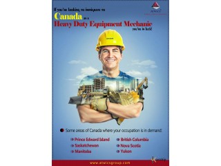 Immigrate to Canada as a Heavy Duty Equipment Mechanic!