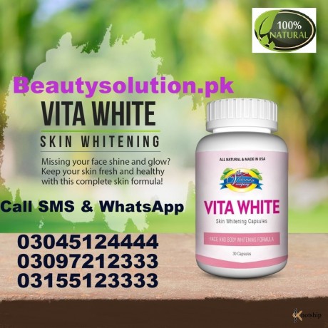skin-whitening-capsules-vita-white-capsules-price-details-in-karachi-03045124444-big-0