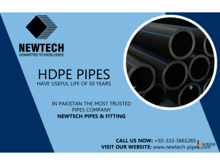 HDPE Pipes & Fittings (High-density polyethylene)